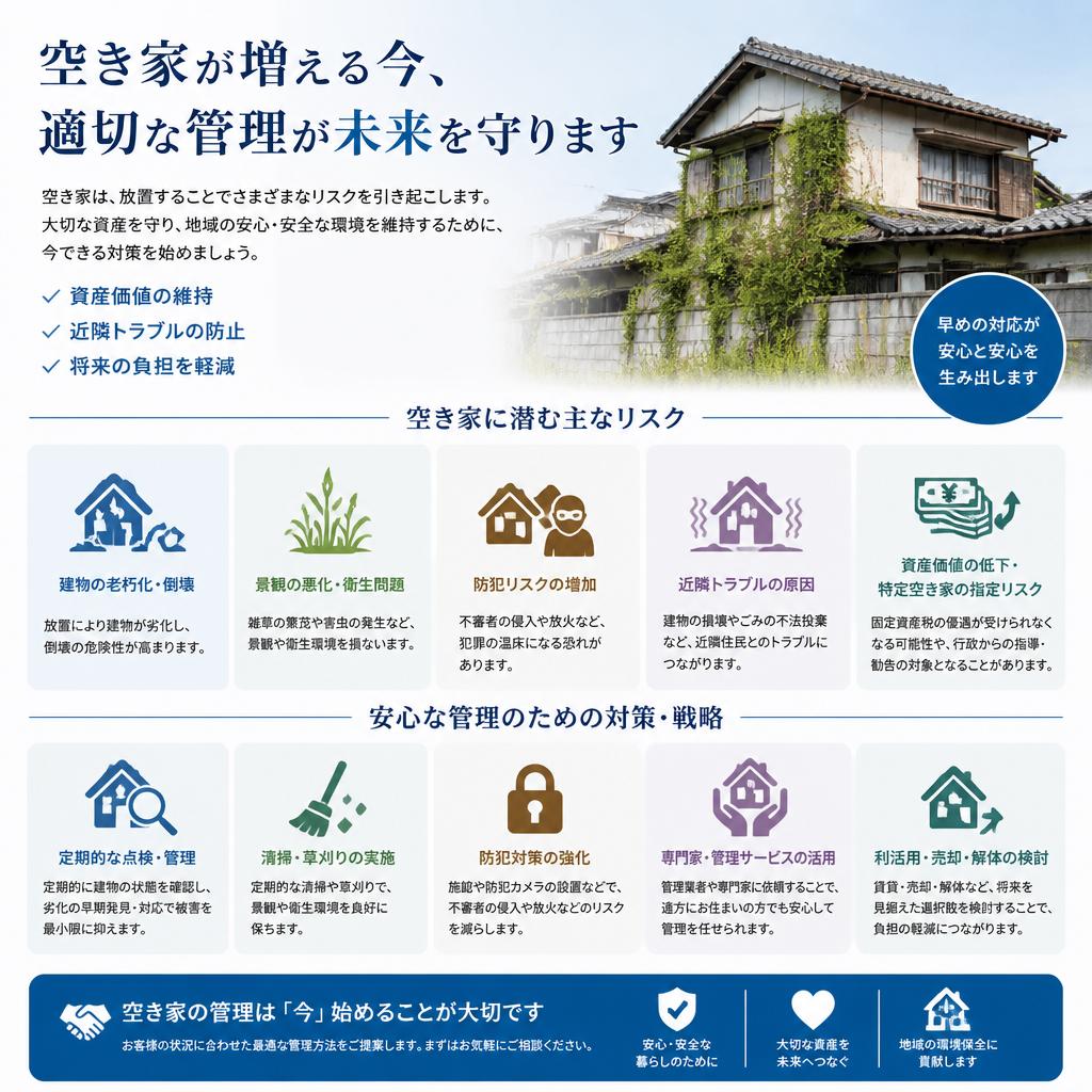 空き家管理の重要性