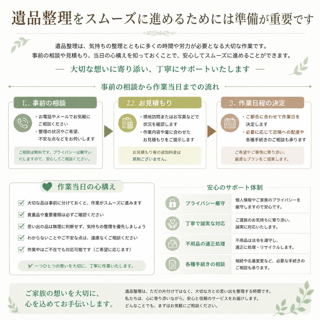4. スムーズな整理を進めるためのポイント