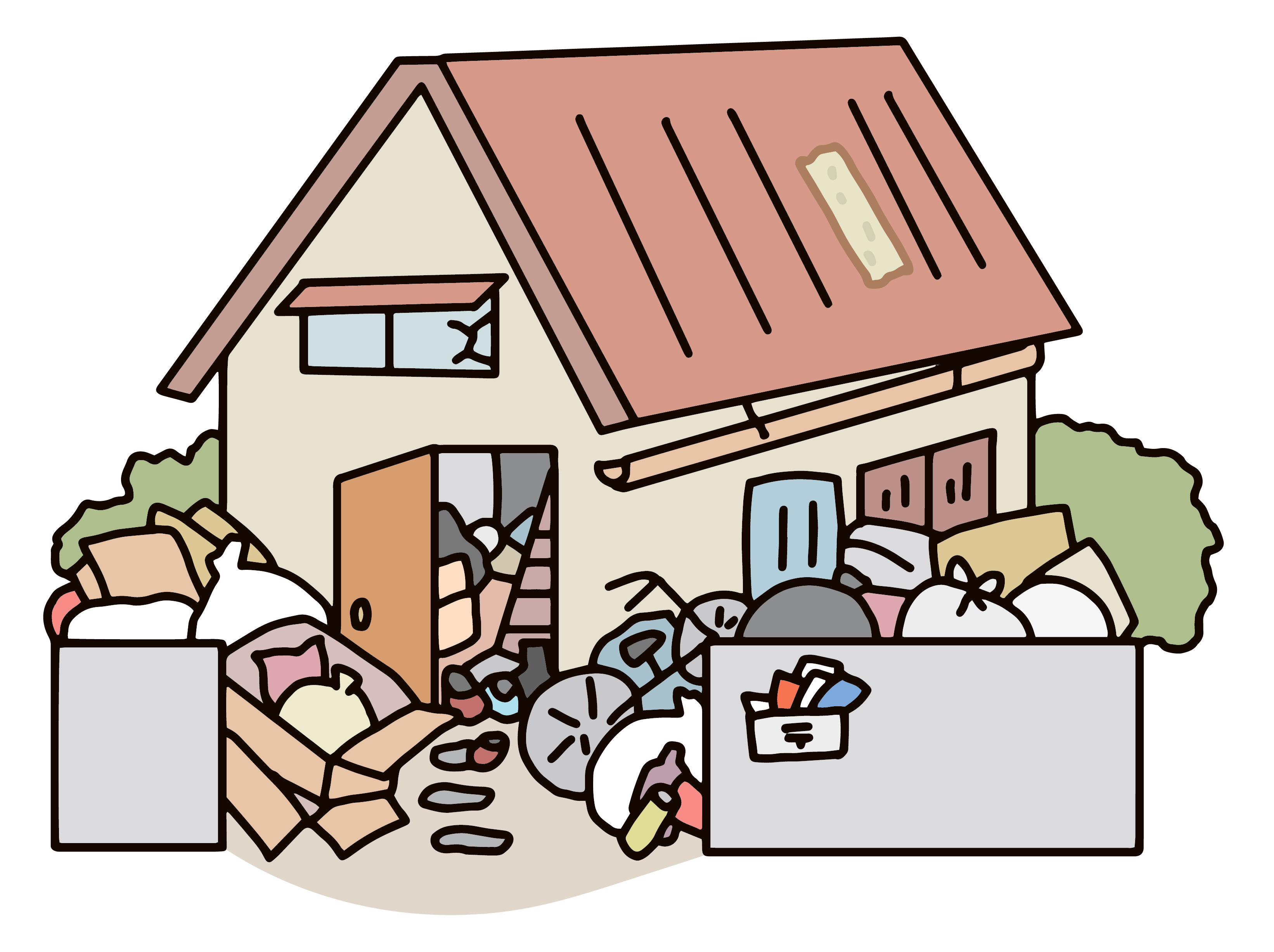 体力が不安でも大丈夫！プロの力でゴミ屋敷を片付けます