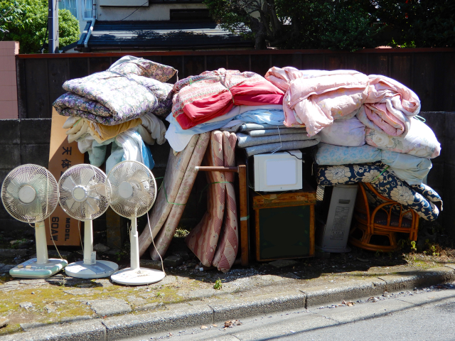 引っ越しの際の不要品処分はお任せください！