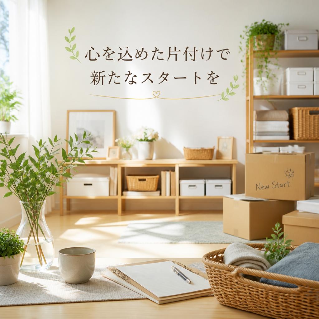 心を込めた片付けで新たなスタートを