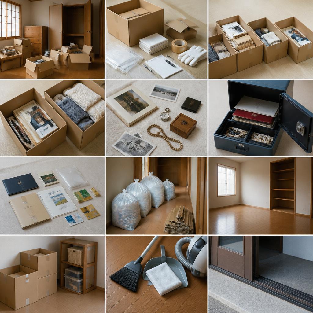 遺品整理の基本手順