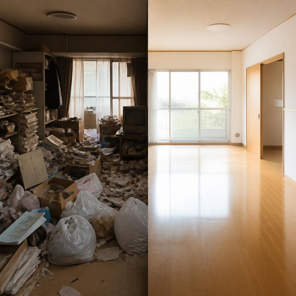 ゴミ屋敷の片付けはプロにお任せ